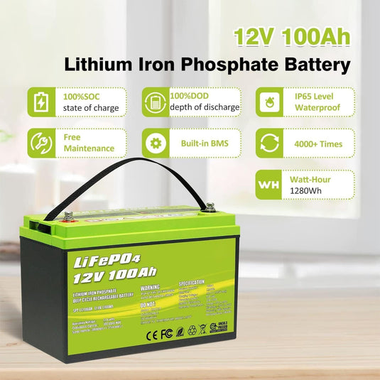 ACOPOWER LiFePO4 Deep Cycle Lithium Battery