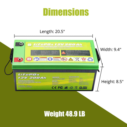 ACOPOWER LiFePO4 Deep Cycle Lithium Battery