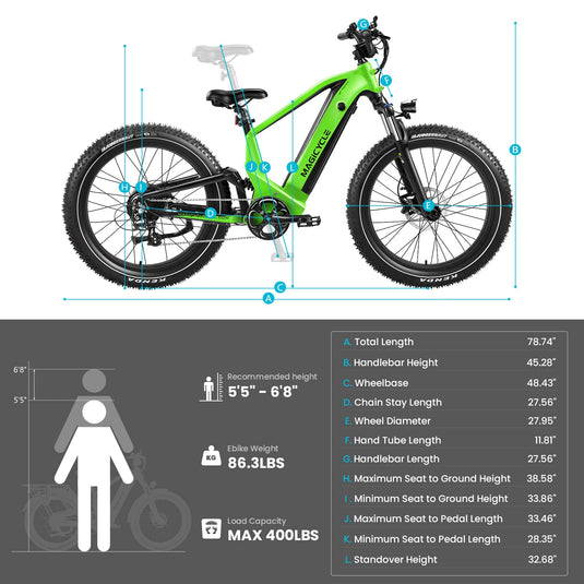 Magicycle Deer Full Suspension Ebike SUV - Touring Version