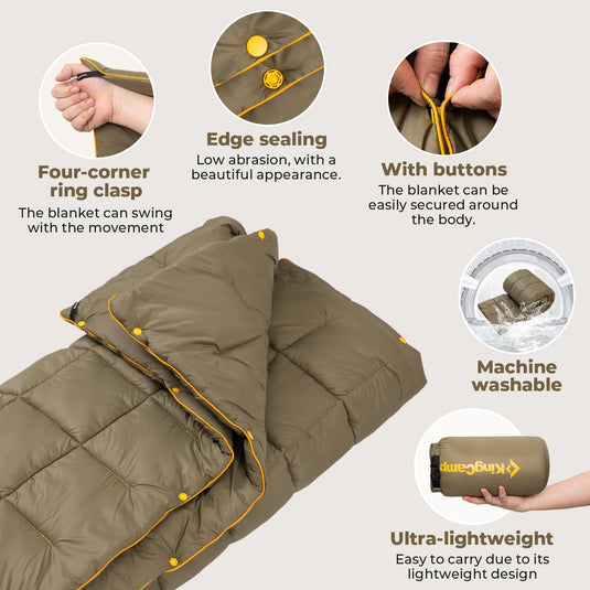 KingCamp BLANKET SMART 440 Camping Blanket