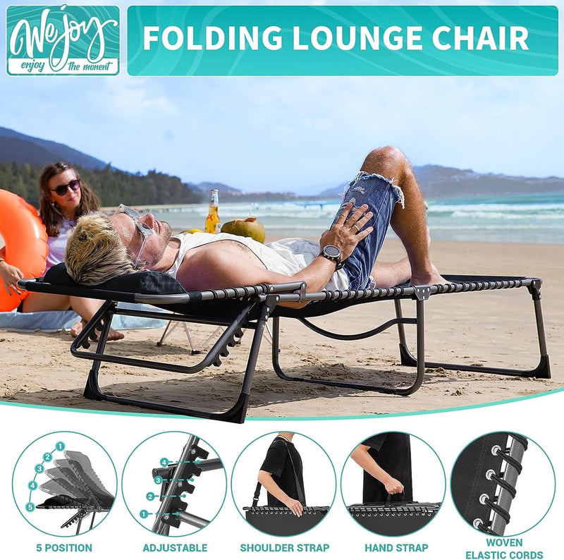 Load image into Gallery viewer, WEJOY 3-Folding Lounge Chair Set of 2
