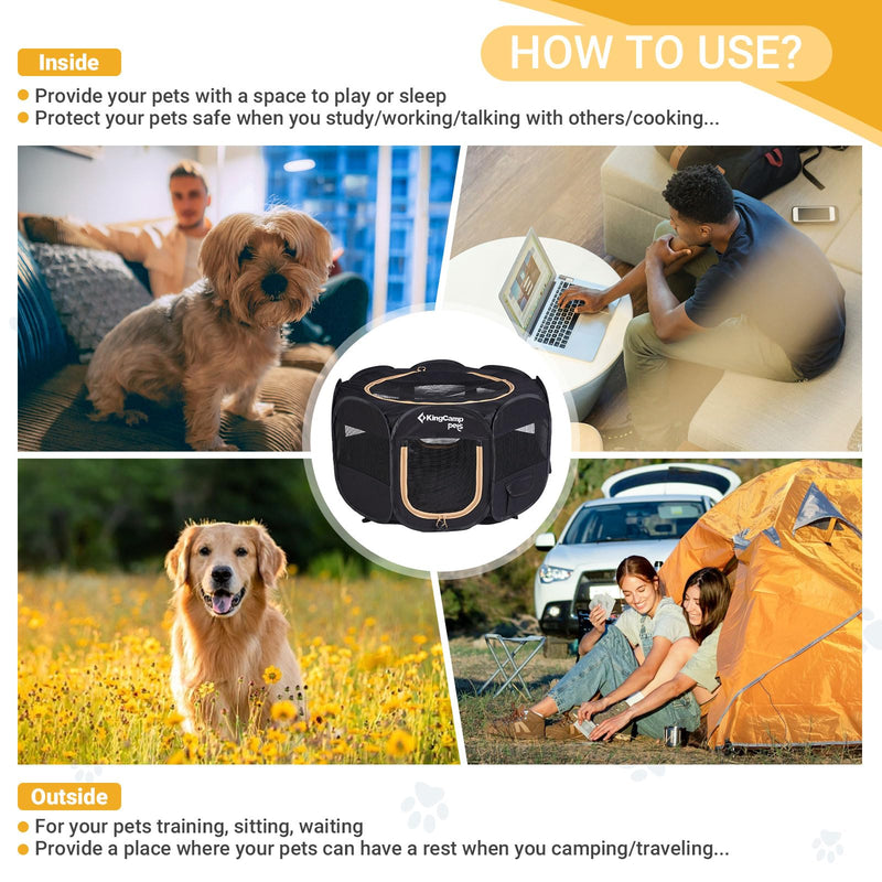 Load image into Gallery viewer, KingCamp PETS ANCONA Dog Playpen Dog Tent
