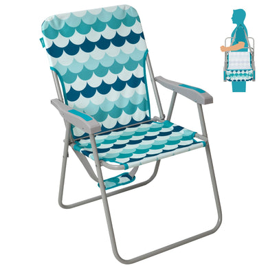 WEJOY Folding Beach Chair Outward Lawn Chair