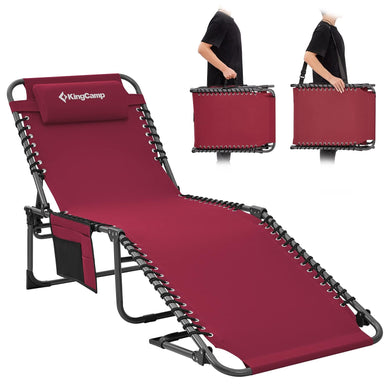 KingCamp BERLIN Classic Adjustable Cot Lounge Chair