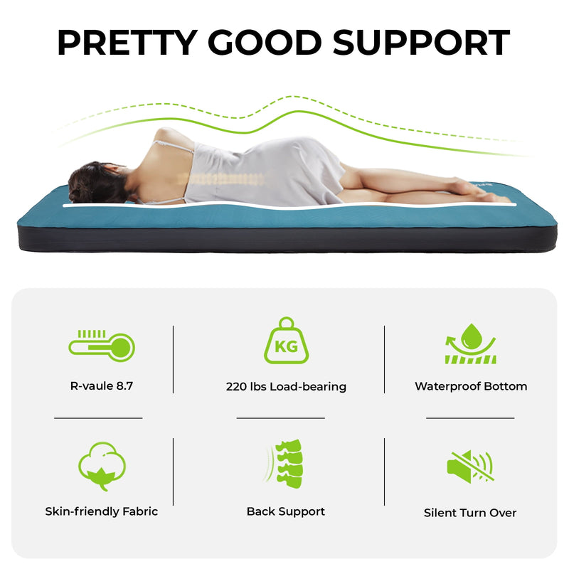 Load image into Gallery viewer, FUNDANGO Self Inflating Sleeping Pad Mattress
