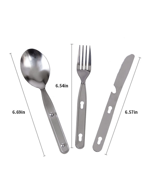 KingCamp Cutlery Set Three-Piece Knife/Fork/Spoon Set