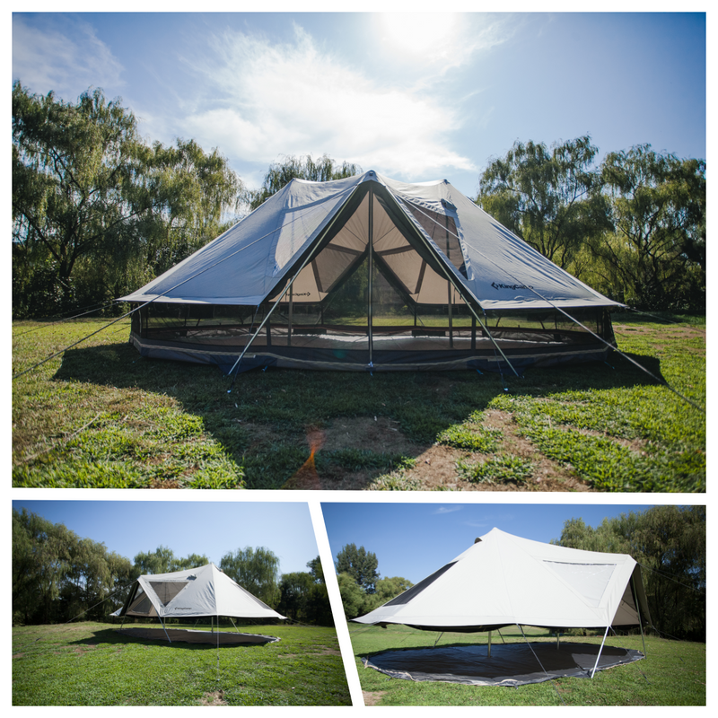 Load image into Gallery viewer, KingCamp KHAN Palace Glamping Tent Canvas Tent
