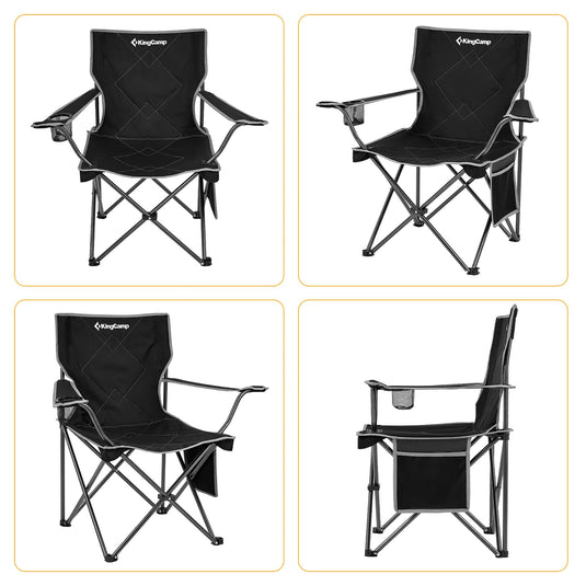 KingCamp LOTUS B10 2 Pack Folding Camping Chairs