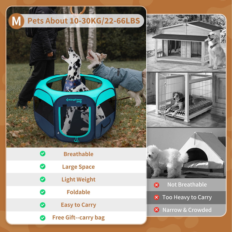 Load image into Gallery viewer, KingCamp PETS ANCONA Dog Playpen Dog Tent
