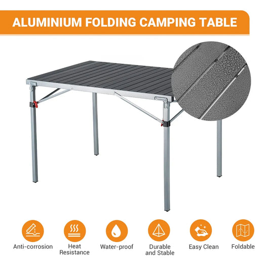 KingCamp Folding Outdoor Table Lightweight Aluminum Alloy Table
